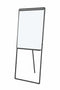 Bi-Office Footbar Flipchart Easel Non Magnetic 700x1000mm Black - EA2300007 - ONE CLICK SUPPLIES