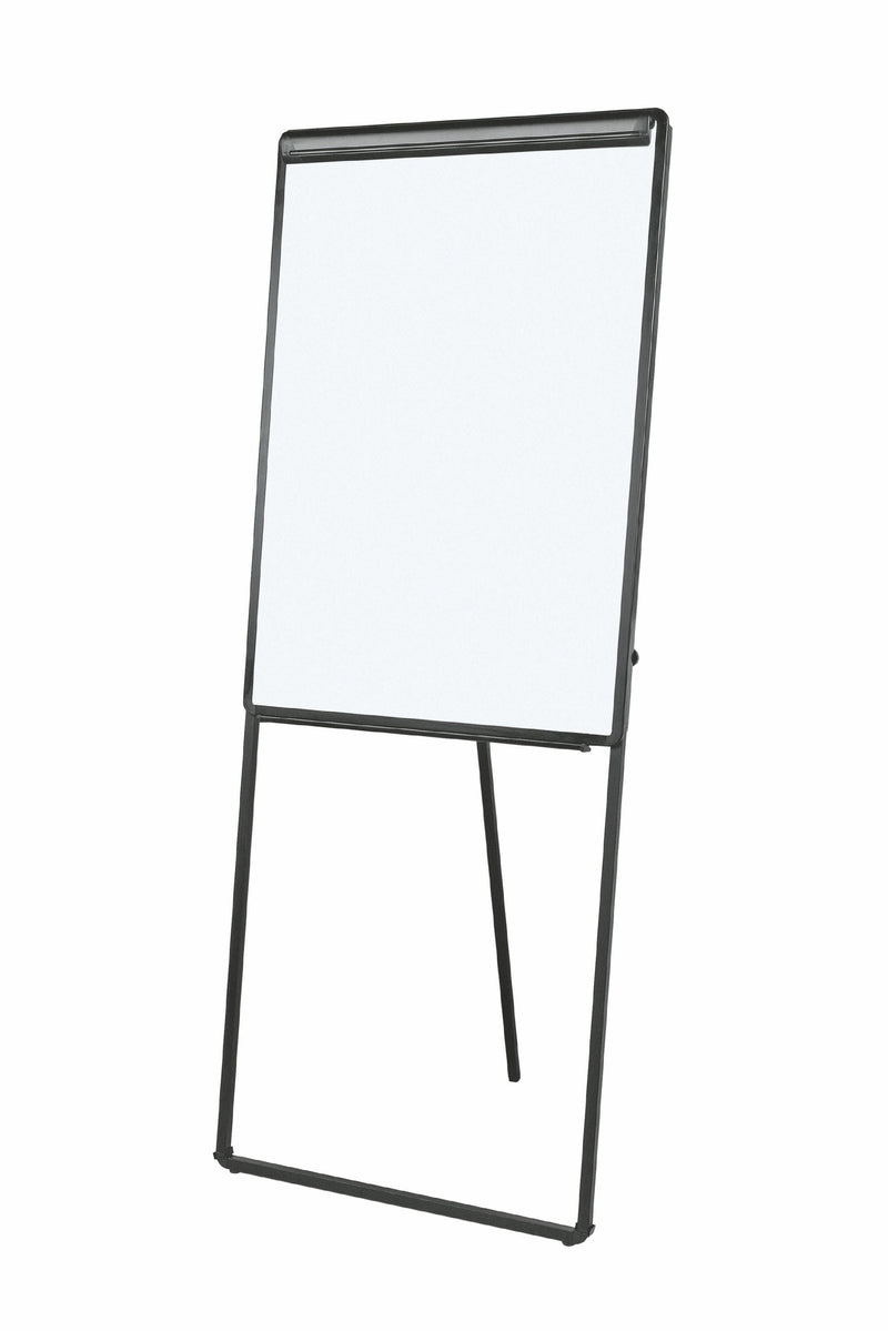 Bi-Office Footbar Flipchart Easel Magnetic 700x1000mm Black - EA2306007 - ONE CLICK SUPPLIES