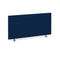 Straight Desktop Blue Fabric Screen 800x400mm - ONE CLICK SUPPLIES