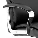 Tunis Executive Chair Soft Bonded Leather Black EX000210 - ONE CLICK SUPPLIES