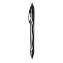 Bic Gel-ocity Quick Dry Gel Retractable Rollerball Pen 0.7mm Tip 0.3mm Line Black (Pack 12) - 949873