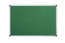 Bi-Office Maya Green Felt Noticeboard Aluminium Frame 1200x900mm - FA0544170 - ONE CLICK SUPPLIES