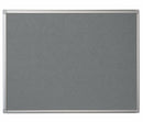 Bi-Office Maya Grey Felt Noticeboard Aluminium Frame 2400x1200mm - FA2142170 - ONE CLICK SUPPLIES