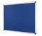 Bi-Office Maya Blue Felt Noticeboard Aluminium Frame 2400x1200mm - FA2143170 - ONE CLICK SUPPLIES