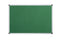 Bi-Office Maya Green Felt Noticeboard Aluminium Frame 2400x1200mm - FA2144170 - ONE CLICK SUPPLIES