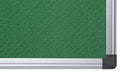 Bi-Office Maya Green Felt Noticeboard Aluminium Frame 2400x1200mm - FA2144170 - ONE CLICK SUPPLIES