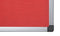 Bi-Office Maya Red Felt Noticeboard Aluminium Frame 1800x1200mm - FA2746170 - ONE CLICK SUPPLIES