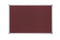 Bi-Office Maya Burgundy Felt Noticeboard Aluminium Frame 1200x1200mm - FA3833170 - ONE CLICK SUPPLIES