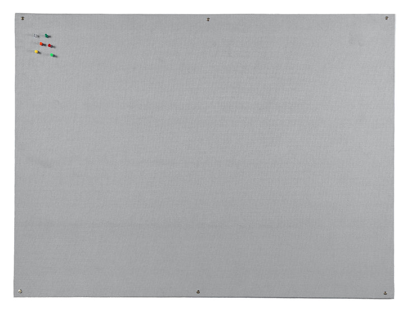 Bi-Office Grey Felt Noticeboard Unframed 900x600mm - FB0742397 - ONE CLICK SUPPLIES