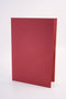 Guildhall Square Cut Folder Manilla Foolscap 250gsm Red (Pack 100) - FS250-REDZ - ONE CLICK SUPPLIES