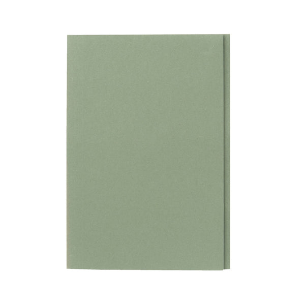 Guildhall Square Cut Folders Manilla Foolscap 315gsm Green (Pack 100) - FS315-GRNZ - ONE CLICK SUPPLIES