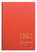 Collins Cathedral Analysis Book Casebound A4 14 Cash Column 96 Pages Red 69/14.1 - 811081 - ONE CLICK SUPPLIES