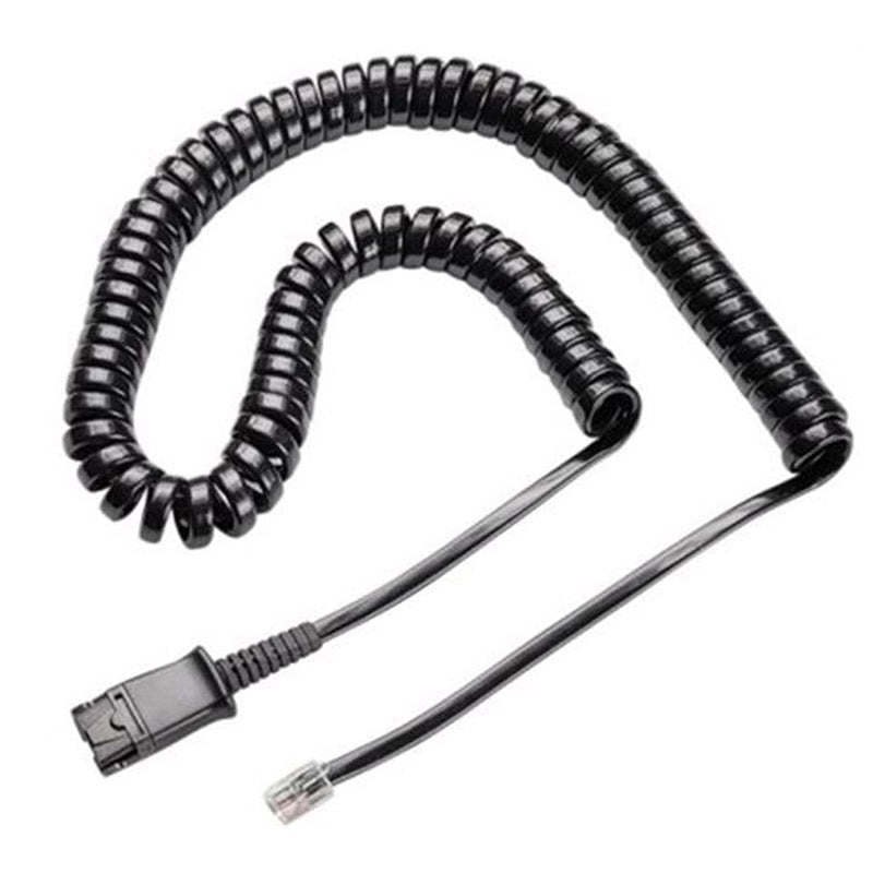 Poly U10P Curly Cable 3M - ONE CLICK SUPPLIES