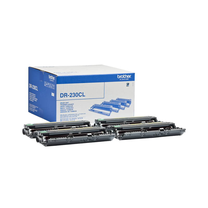 Brother Drum Unit 15k pages - DR230CL - ONE CLICK SUPPLIES