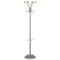 Alba Vienna Coat Stand 8 Pegs Wood and Silver PMVIENA - ONE CLICK SUPPLIES