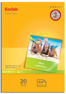 Kodak 5740512 A4 Gloss Photo Paper 20 Sheets - 3937182 - ONE CLICK SUPPLIES