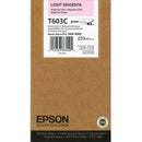 Epson T603C Light Magenta Ink Cartridge 220ml - C13T603C00 - ONE CLICK SUPPLIES
