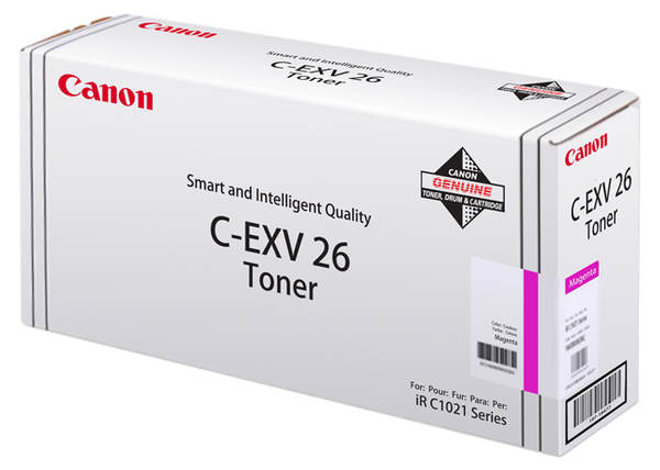 Canon EXV26M Magenta Standard Capacity Toner Cartridge 6k pages - 1658B006 - ONE CLICK SUPPLIES