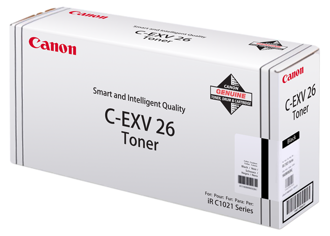 Canon EXV26C Cyan Standard Capacity Toner Cartridge 6k pages - 1659B006 - ONE CLICK SUPPLIES