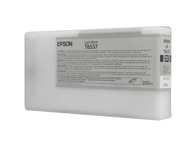 Epson T6537 Light Black Ink Cartridge 200ml - C13T653700 - ONE CLICK SUPPLIES