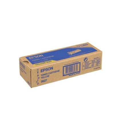 Epson 627 Yellow Standard Capacity Toner Cartridge 2.5k pages - C13S050627 - ONE CLICK SUPPLIES