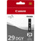 Canon PGI29DGY Dark Grey Standard Capacity Ink 36ml - 4870B001 - ONE CLICK SUPPLIES