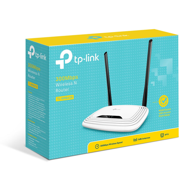 TP LINK 300Mbit WLAN N Router 4 Port - ONE CLICK SUPPLIES