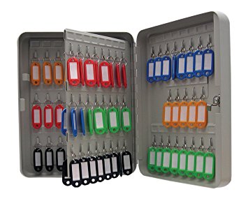 ValueX Key Cabinet 160 Hook Key Lock Steel Grey - KC160 - ONE CLICK SUPPLIES