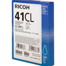 Ricoh GC41CL Cyan Standard Capacity Gel Ink Cartridge 600 pages - 405766 - ONE CLICK SUPPLIES