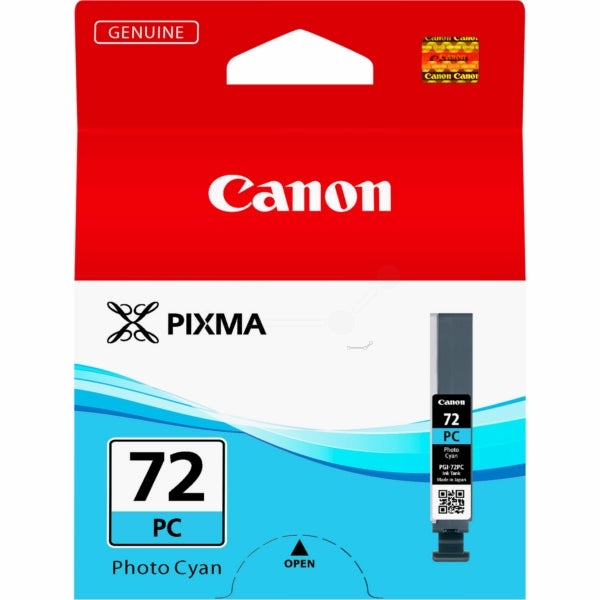 Canon PGI72PC Photo Cyan Standard Capacity Ink Cartridge Ink 14ml - 6407B001 - ONE CLICK SUPPLIES