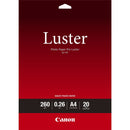 Canon LU-101 A4 Luster Paper 20 Sheets - 6211B006 - ONE CLICK SUPPLIES