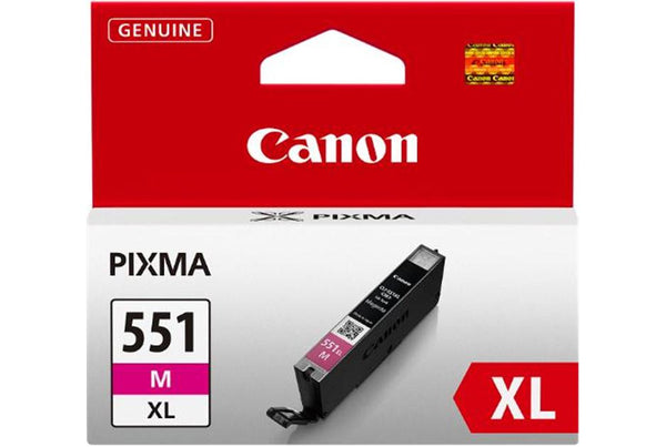 Canon CLI551XLM Magenta High Yield Ink Cartridge 11ml - 6445B001 - ONE CLICK SUPPLIES