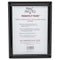 Hampton Frames Promote It A4 Non Glass Frame Black Aluminium PAPFA4BBLK - ONE CLICK SUPPLIES