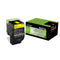 Lexmark 802HY Yellow Toner Cartridge 3K pages - 80C2HY0 - ONE CLICK SUPPLIES