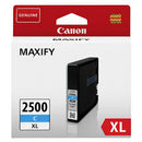 Canon PGI2500XLC Cyan High Yield Ink Cartridge 19ml - 9265B001 - ONE CLICK SUPPLIES