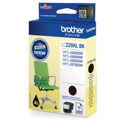 Brother Black High Capacity Ink Cartridge 48ml - LC229XLBK - ONE CLICK SUPPLIES