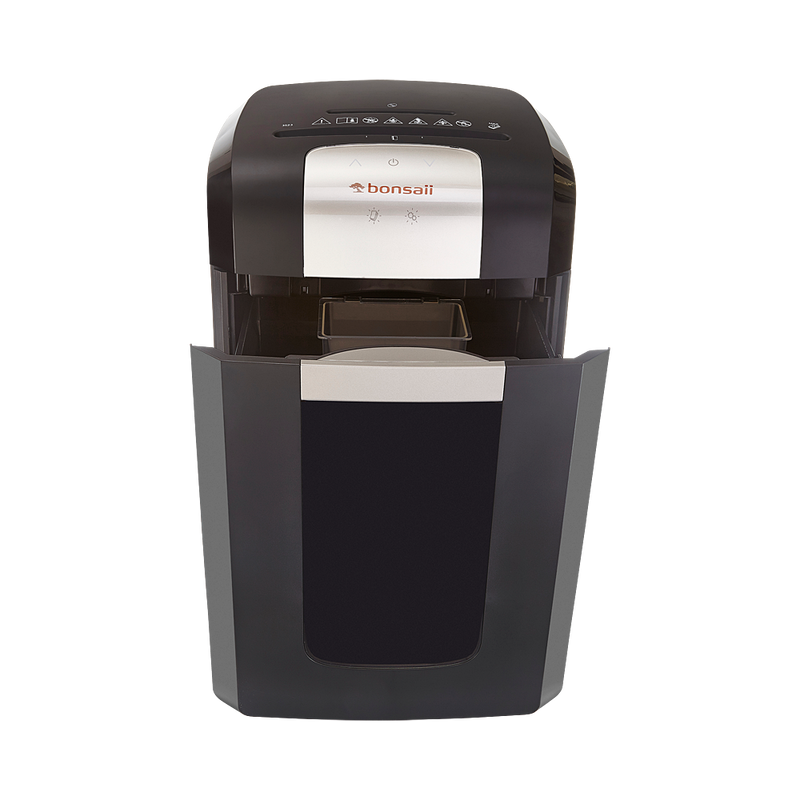 Bonsaii 3S23 Cross Cut Shredder 23 Litre 14 Sheet Black - 50020 - ONE CLICK SUPPLIES