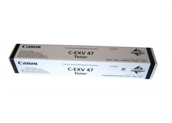 Canon EXV47BK Black Standard Capacity Toner Cartridge 19k pages - 8516B002 - ONE CLICK SUPPLIES