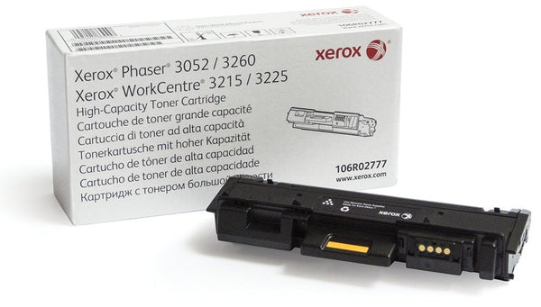 Xerox Black High Capacity Toner Cartridge 3k pages for P3260 WC3225 - 106R02777 - ONE CLICK SUPPLIES