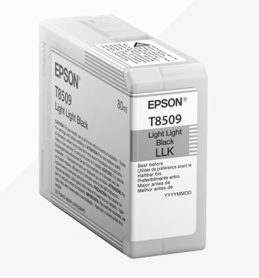 Epson T8509 Light Black Ink Cartridge 80ml - C13T850900 - ONE CLICK SUPPLIES