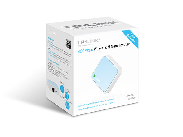 TP Link TLWR802N 300Mbps Wireless N Nano Router - ONE CLICK SUPPLIES