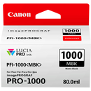 Canon PFI1000MBK Matte Black Standard Capacity Ink Cartridge 80ml - 0545C001 - ONE CLICK SUPPLIES