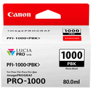 Canon PFI1000PBK Photo Black Standard Capacity Ink Cartridge 80ml - 0546C001 - ONE CLICK SUPPLIES