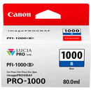 Canon PFI1000B Blue Standard Capacity Ink Cartridge 80ml - 0555C001 - ONE CLICK SUPPLIES