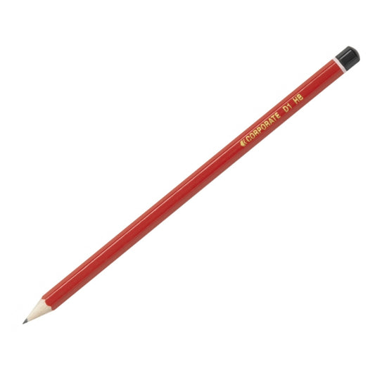 ValueX HB Pencil Dipped End Red Barrel (Pack 12) - 785800 - ONE CLICK SUPPLIES