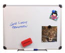 Cathedral Magnetic Whiteboard Aluminium Frame 300x450mm - WALWB30 - ONE CLICK SUPPLIES