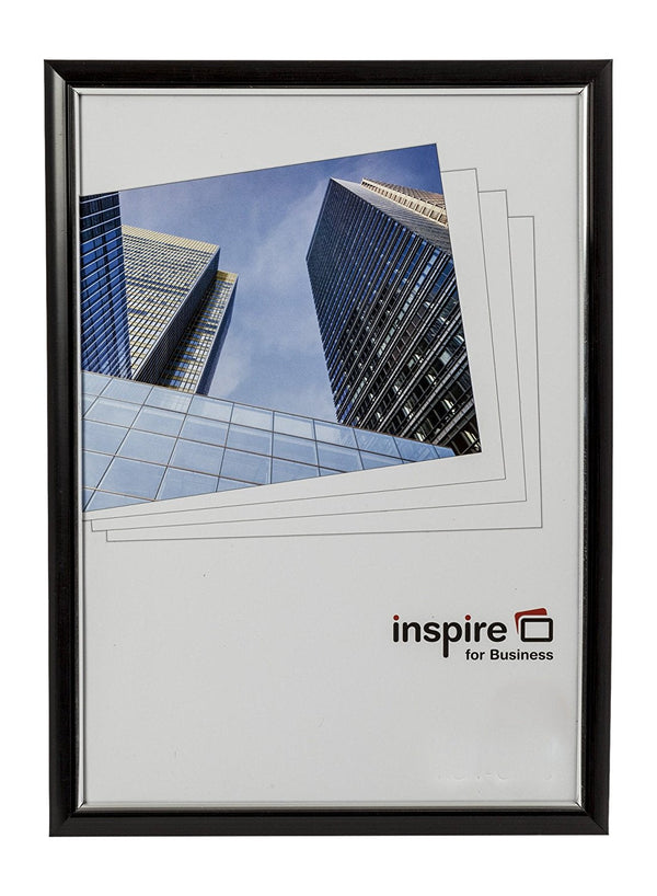 Photo Album Co Inspire For Business Certificate A4 Back Loader Black Frame - EASA4BKP - ONE CLICK SUPPLIES