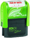 Colop Green Line P20 Self Inking Word Stamp PAID BY BACS 35x12mm Red Ink - C144837BAC - ONE CLICK SUPPLIES