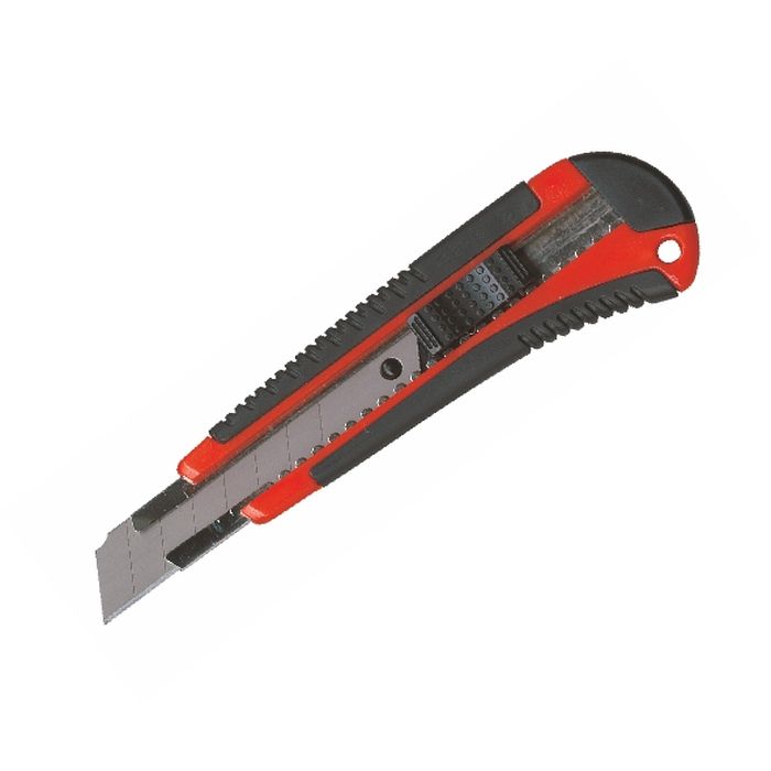 Pacplus Heavy Duty Knife Snap Off Blade 18mm Red - 244141924 - ONE CLICK SUPPLIES