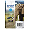 Epson 24 Elephant Cyan Standard Capacity Ink Cartridge 5ml - C13T24224012 - ONE CLICK SUPPLIES